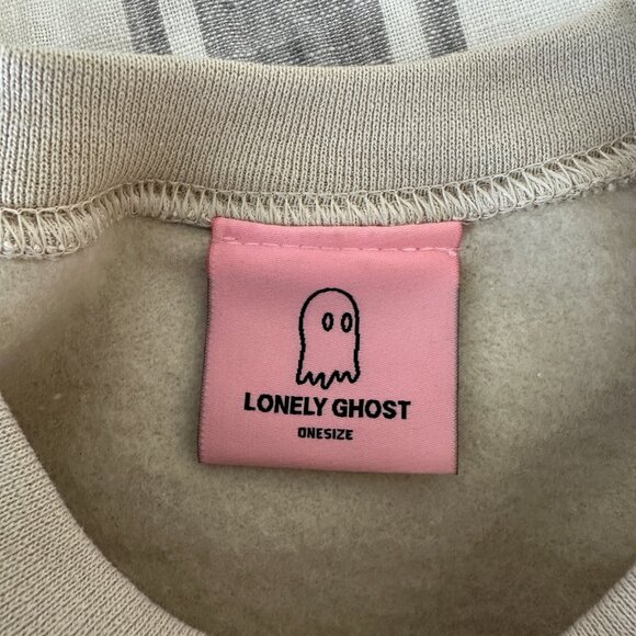 Lonely Ghost Text Me When You Get Lonely Sweatshirt - Picture 3 of 3